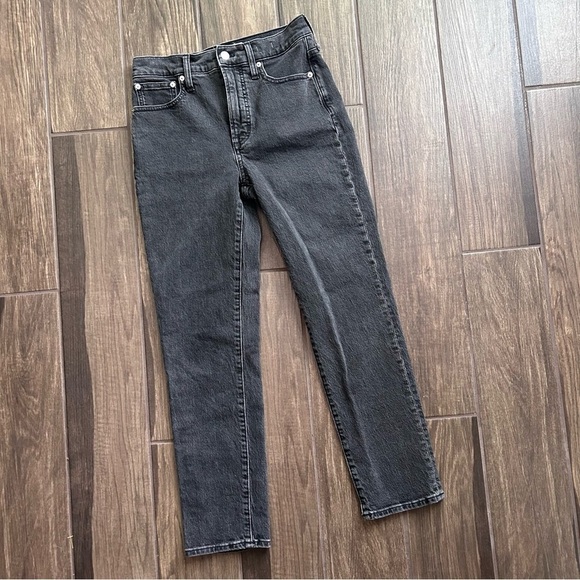 Madewell The Perfect Vintage Jeans in Lunar Wash Gray Sz 25 - Picture 2 of 7